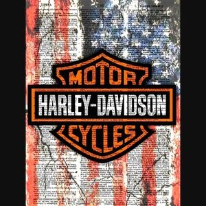 Harley Davidson American Dictionary Art Print